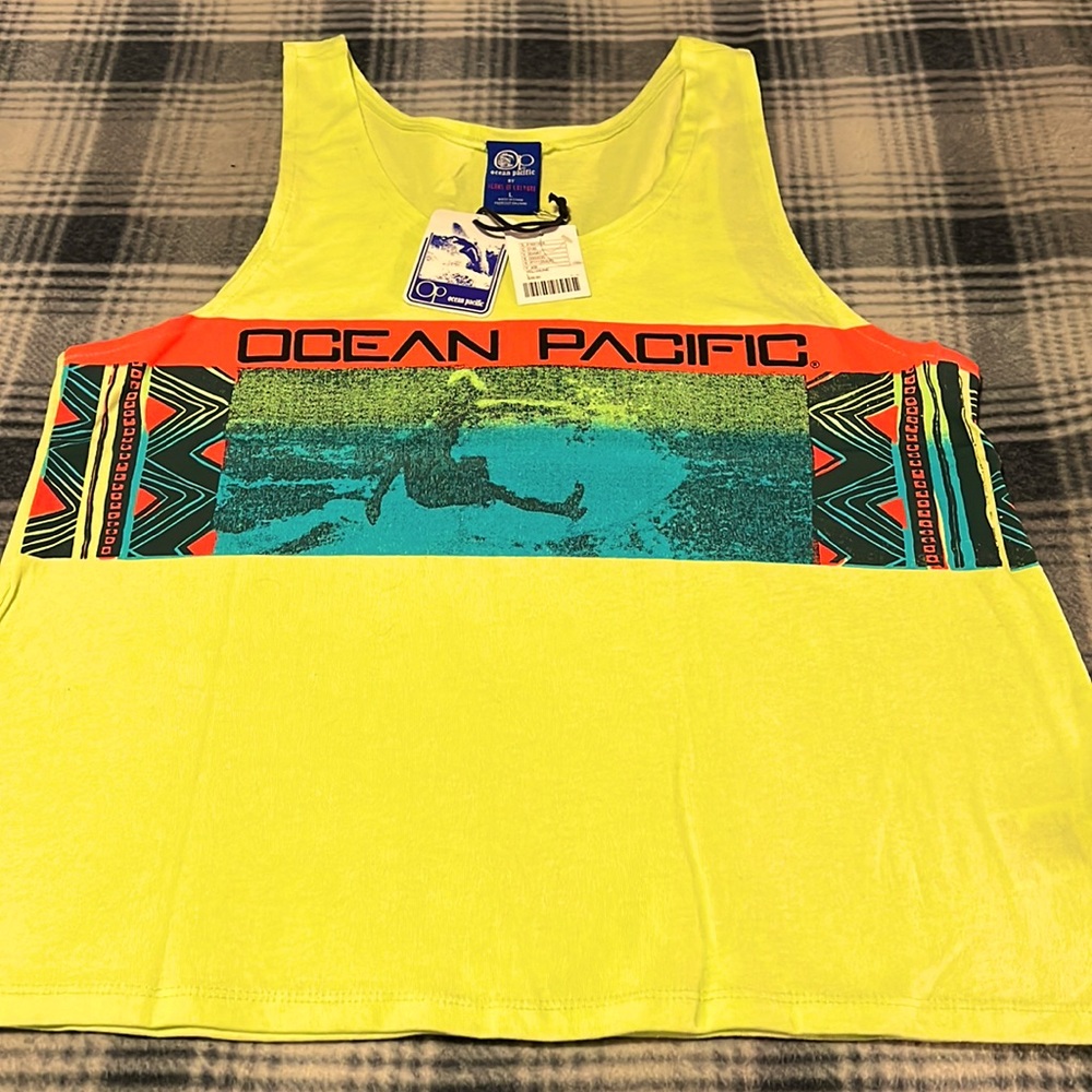 NWT Ocean Pacific for Urban Outfitters Neon Tank